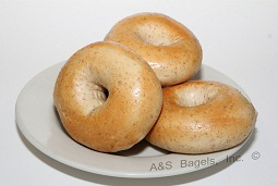 Whole Wheat Bagel from A&S Bagels